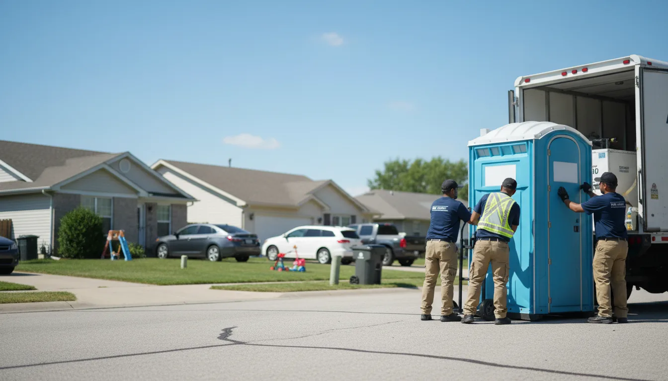 Standard Porta Potty Rentals in Burlington, MI near me